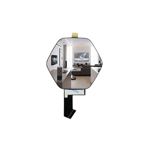 Irregular-Shaped Screen